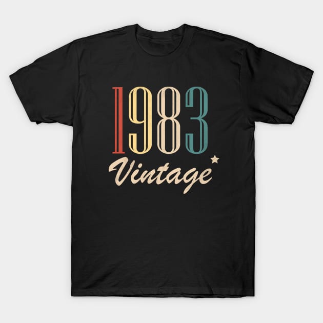 Vintage 1983 T-Shirt by BizZo